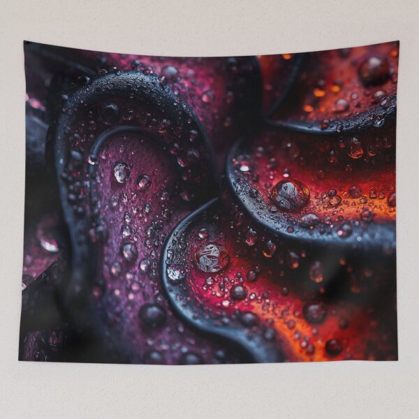 Item preview, Dewy Dark Rose Petals in Crimson and Violet designed and sold by Harmonic_Layers.