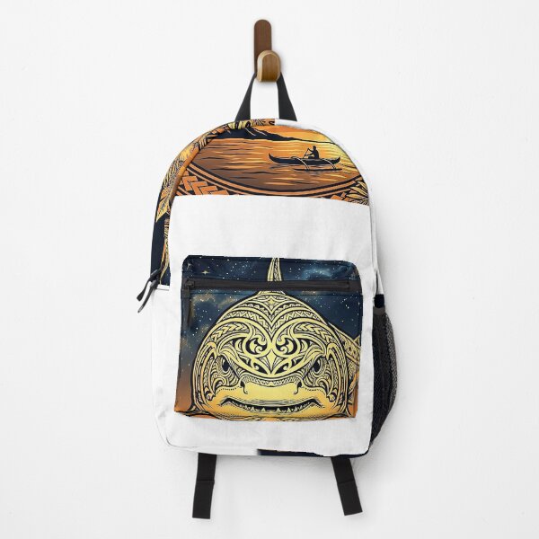 Item preview, Mystic Polynesian Shark — Golden Tatau Art, Ocean Sunset Design designed and sold by Hawaii26.