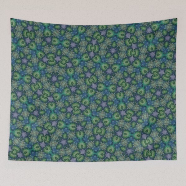 Item preview, Green Sand Dollar Pattern designed and sold by Shy Fractal Designs.