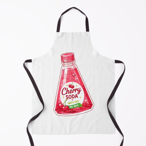 Item preview, Cute Cherry Soda Clipart PNG designed and sold by KJackArtwork.