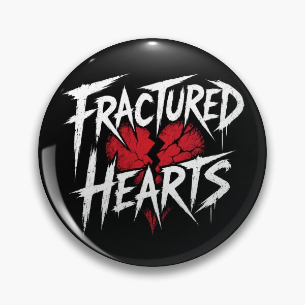 Item preview, Fractured Hearts logo designed and sold by Patience H. Christine.