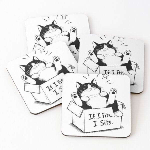 Item preview, If I Fits... I Sits. designed and sold by Birdie and Flynn.