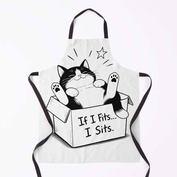 Item preview, If I Fits... I Sits. designed and sold by Birdie and Flynn.