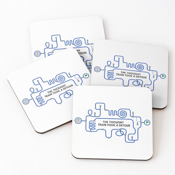 Item preview, The Thought Train Took a Detour Meme designed and sold by NextLevelThread.