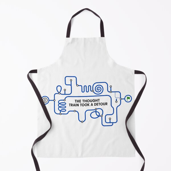 Item preview, The Thought Train Took a Detour Meme designed and sold by NextLevelThread.