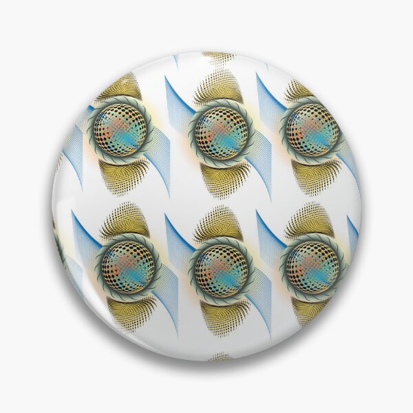 Item preview, Retro Futuristic Geometric Orb Pattern – Colorful Abstract Pop Art designed and sold by The Kawaii Forge.