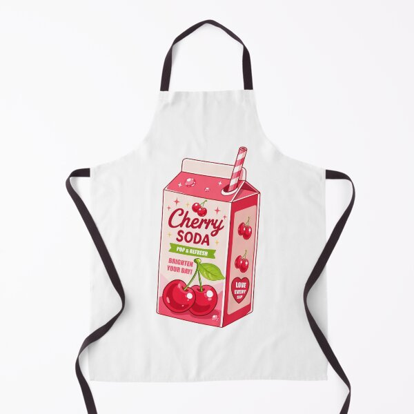 Item preview, Cute Cherry Soda Clipart PNG designed and sold by KJackArtwork.