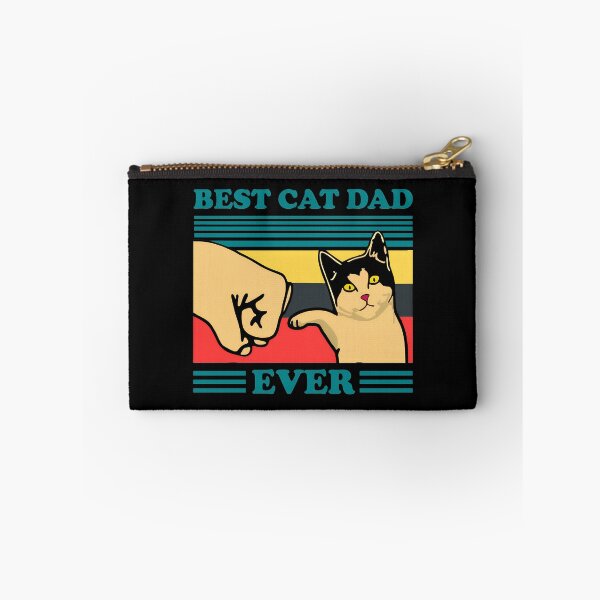 Item preview, Best Cat Dad Ever Fist Bump Retro Style designed and sold by SoyLamderma.