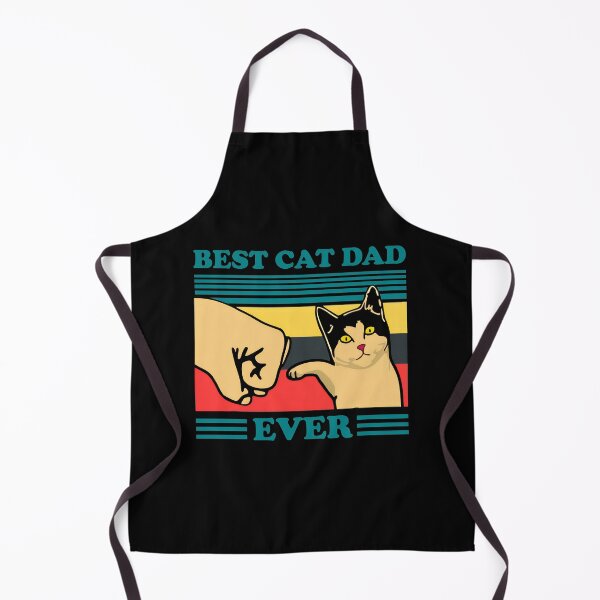 Item preview, Best Cat Dad Ever Fist Bump Retro Style designed and sold by SoyLamderma.
