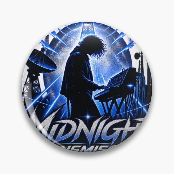 Item preview, Midnight Transmission Synth Poster designed and sold by S06PMarketing.