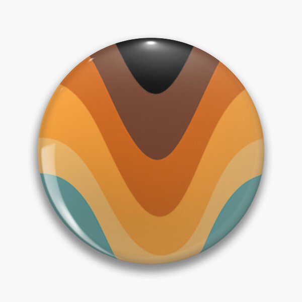 Item preview, 70S 70S Stripes Brown Orange Yellow Cream Beige Tan Blue designed and sold by MatthewHolt1.