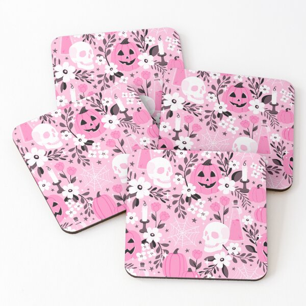 Item preview, Pink Pop Halloween Floral designed and sold by robyriker.