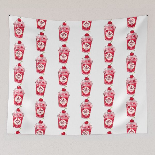 Item preview, Cute Cherry Soda Clipart PNG designed and sold by KJackArtwork.