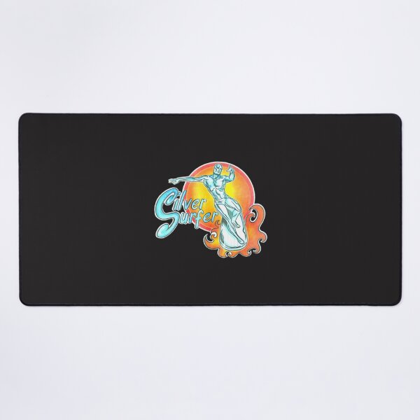 Item preview, Silver Surfer Iron-On Transfer – Cosmic Surfboard Graphic For Apparel & Accessories | ⭐⭐⭐⭐⭐ designed and sold by MasenkoArt.