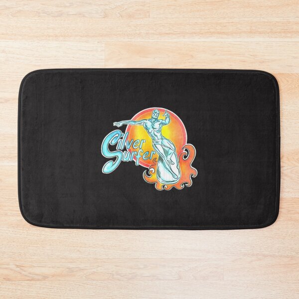 Item preview, Silver Surfer Iron-On Transfer – Cosmic Surfboard Graphic For Apparel & Accessories | ⭐⭐⭐⭐⭐ designed and sold by MasenkoArt.