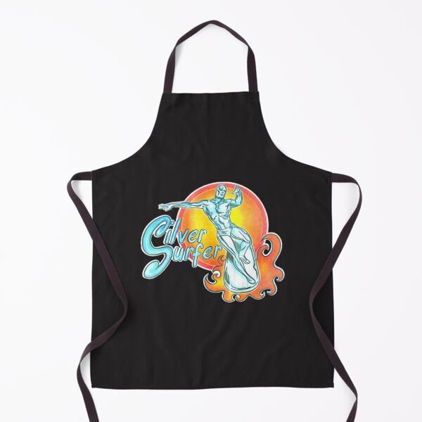 Item preview, Silver Surfer Iron-On Transfer – Cosmic Surfboard Graphic For Apparel & Accessories | ⭐⭐⭐⭐⭐ designed and sold by MasenkoArt.