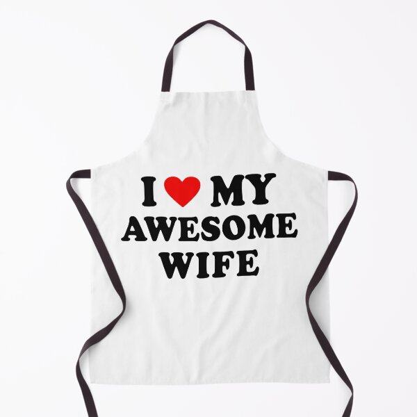 Item preview, I love my awesome Wife - I heart my awesome Wife  designed and sold by SON SON.