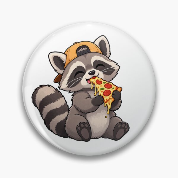 Item preview, Cute Pizza Raccoon | Funny Pizza Lover designed and sold by ritach11.
