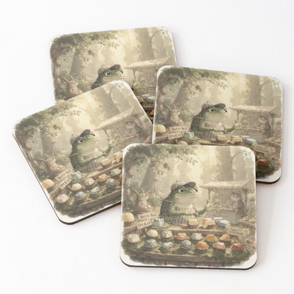 Item preview, Toad Cheesemonger at the Market designed and sold by PictorialWhimsy.