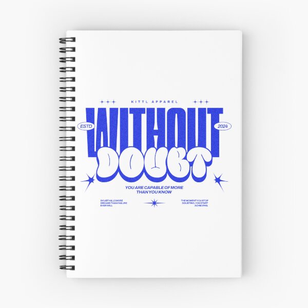 Item preview, Doubt Kills More Dreams Than Failure Ever Will – Motivational Streetwear designed and sold by MindMess Studio.