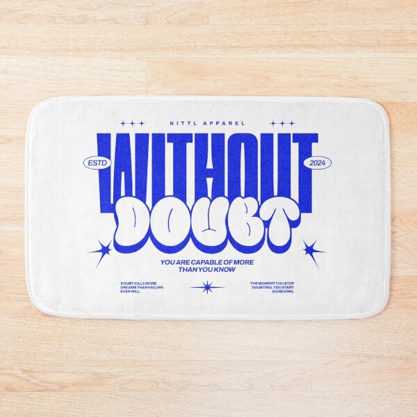 Item preview, Doubt Kills More Dreams Than Failure Ever Will – Motivational Streetwear designed and sold by MindMess Studio.