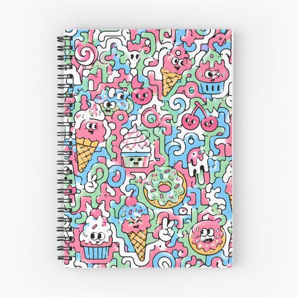 Item preview, Sweet Tooth Wonderland (Dessert x Pop Art) designed and sold by Thai Vibe Studio.