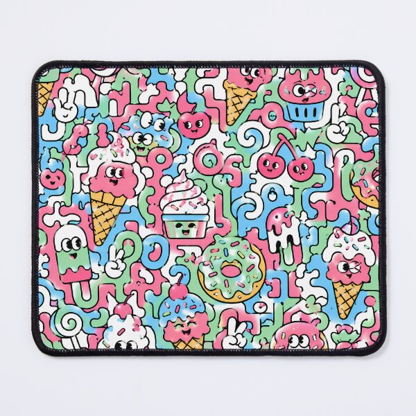 Item preview, Sweet Tooth Wonderland (Dessert x Pop Art) designed and sold by Thai Vibe Studio.