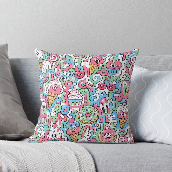 Item preview, Sweet Tooth Wonderland (Dessert x Pop Art) designed and sold by Thai Vibe Studio.