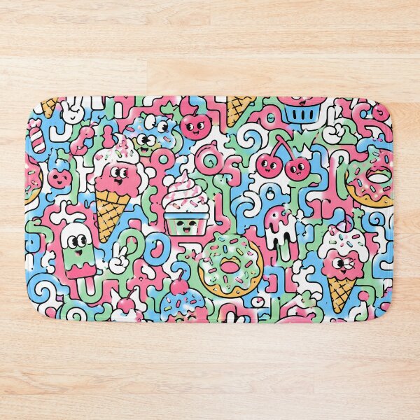 Item preview, Sweet Tooth Wonderland (Dessert x Pop Art) designed and sold by Thai Vibe Studio.