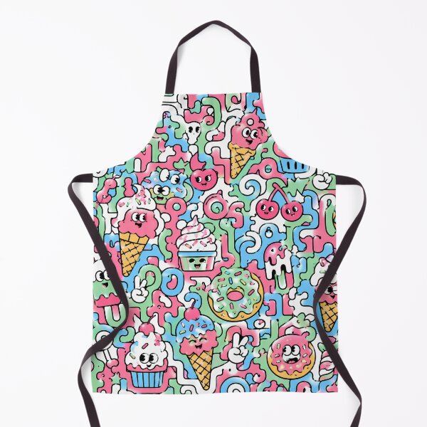 Item preview, Sweet Tooth Wonderland (Dessert x Pop Art) designed and sold by Thai Vibe Studio.