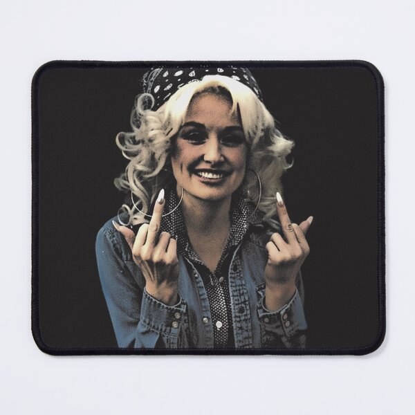 Item preview, Young Dolly Parton Vintage Middle Finger Retro Design | Perfect Gift For You And Friends designed and sold by inQdco.