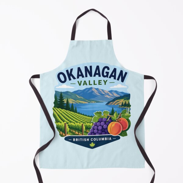 Item preview, Okanagan Valley, British Columbia - Vineyard & Lake designed and sold by Myra365Art.