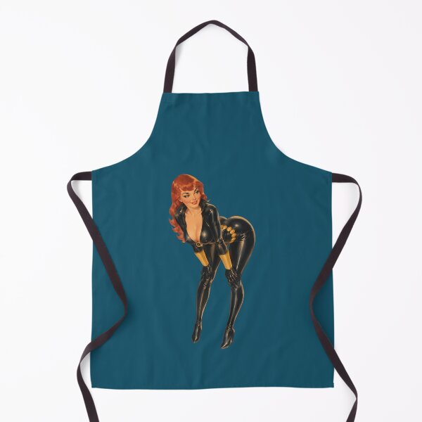 Item preview, Redhead Superhero Pinup Retro Comic Inspired Vintage Art designed and sold by PoolHouses.