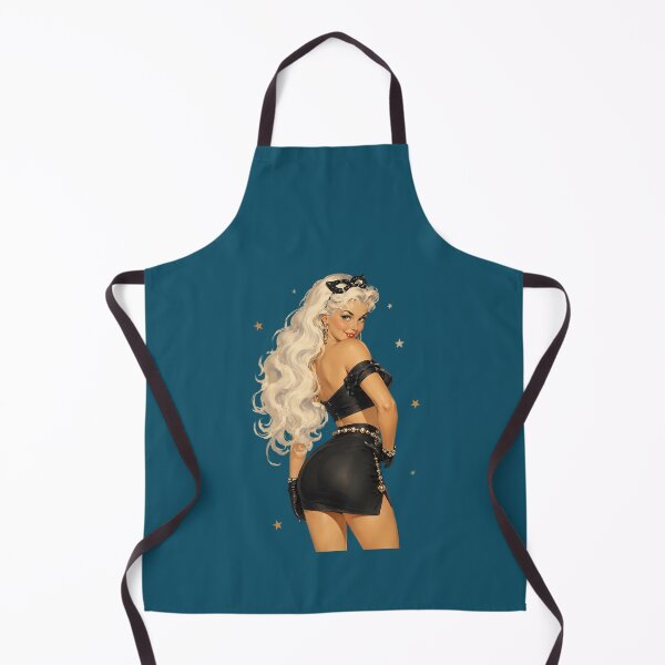 Item preview, Vintage Lucky Cat Pinup designed and sold by PoolHouses.