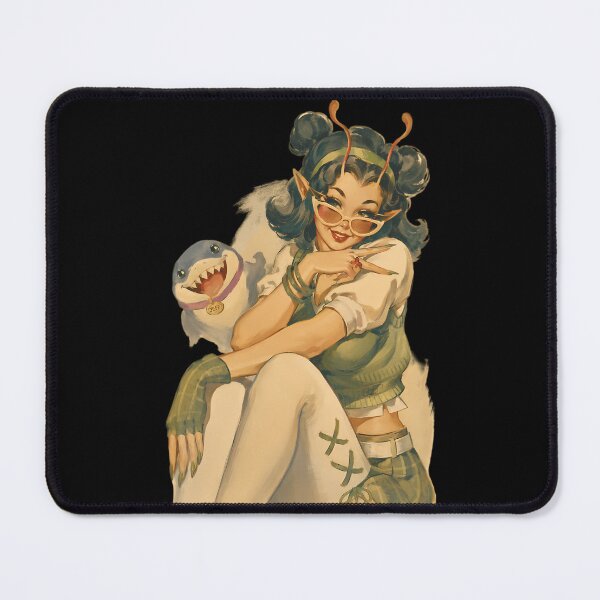 Item preview, Cosmic Guardian Retro Pinup designed and sold by PoolHouses.