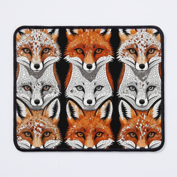 Item preview, Fox Mosaic Pattern designed and sold by KiraChie.