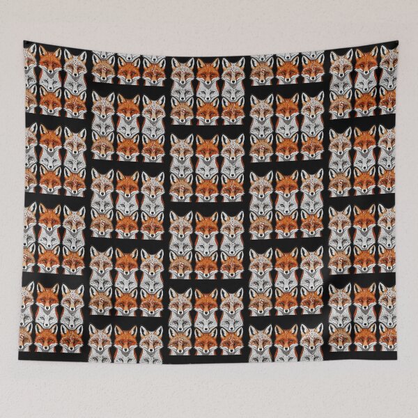 Item preview, Fox Mosaic Pattern designed and sold by KiraChie.