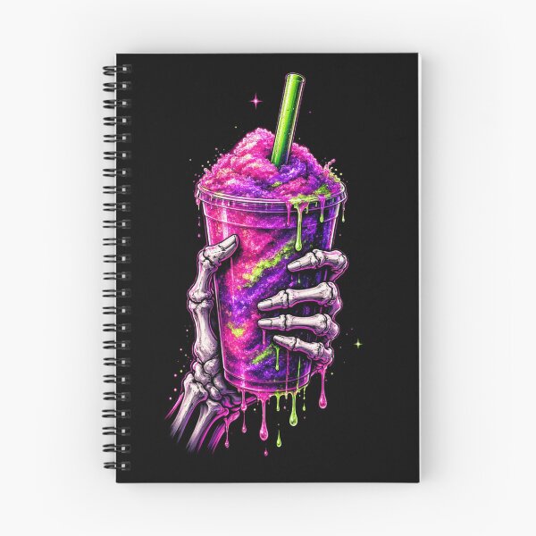 Item preview, Skeleton Hands Neon Galaxy Slushie Summerween Tropical designed and sold by CF_VintageDesign.