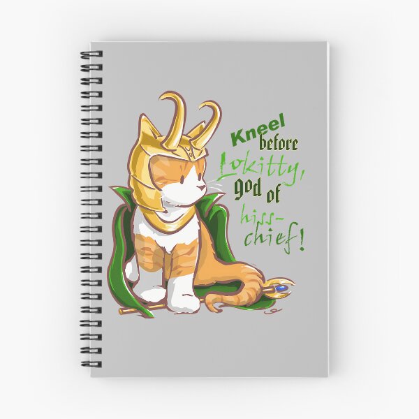 Item preview, Kneel Before Lokitty (Chibi Version) designed and sold by PoolHouses.