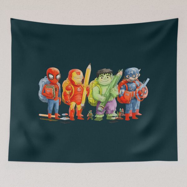 Item preview, Personalized Superhero Back To School Shirt Custom Kids Hero Classroom  designed and sold by PoolHouses.