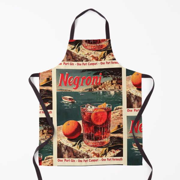 Item preview, Vintage Negroni Cocktail Poster | Italian Riviera Art | Mid-Century Style | Classic Drink Recipe | Retro Bar Wall Decor designed and sold by artofuniverse.