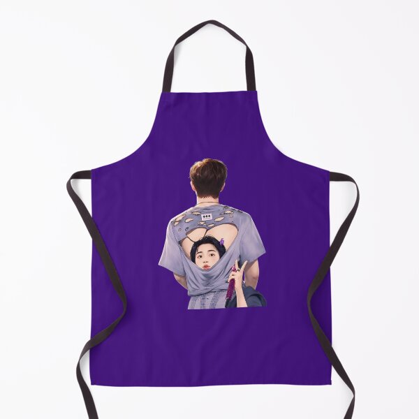 Item preview, "Why Are You In There?" - Jin & RM Funny BTS Chaos Graphic T-Shirt designed and sold by ManggaeJM.