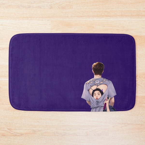 Item preview, "Why Are You In There?" - Jin & RM Funny BTS Chaos Graphic T-Shirt designed and sold by ManggaeJM.