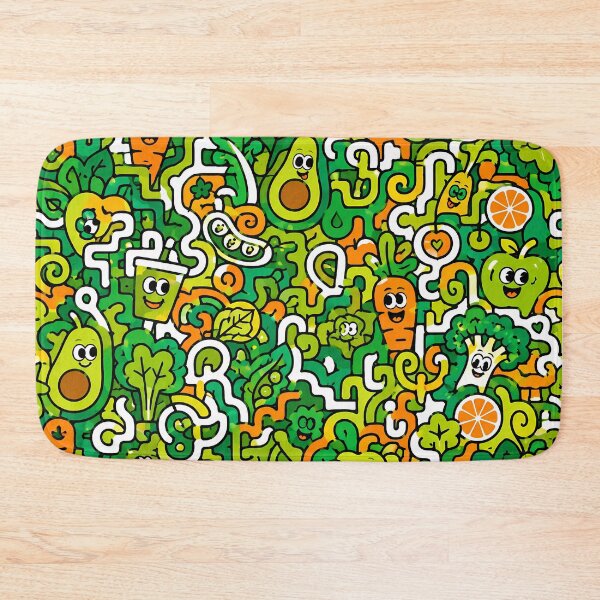 Item preview, Healthy Green Groove (Vegan/Organic x Doodle) designed and sold by Thai Vibe Studio.