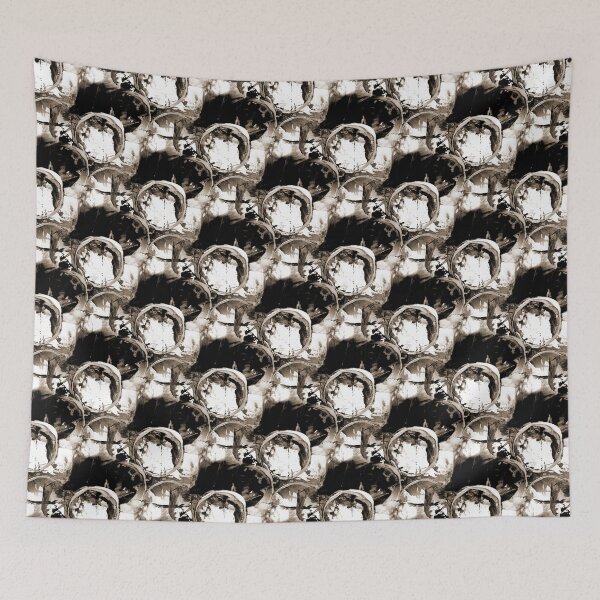 Item preview, Monochromatic Painterly Circle in Brown designed and sold by Artistestella.