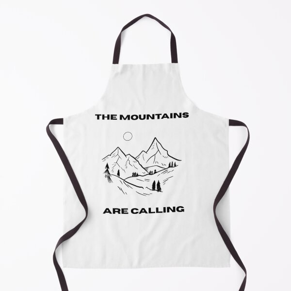 Item preview, Minimalist The Mountains Are Calling Line Art designed and sold by Jelicint.