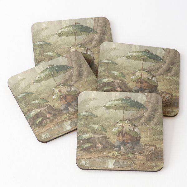Item preview, Toad Umbrella Mender in the Rain designed and sold by PictorialWhimsy.