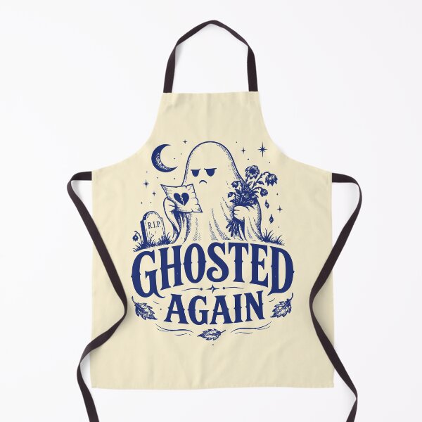 Item preview, Ghosted Again Funny Sad Ghost Halloween designed and sold by 89shirts.