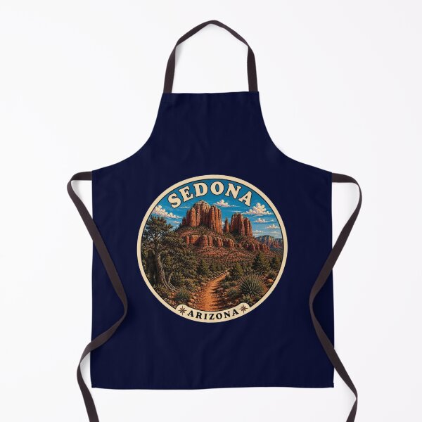 Item preview, Sedona Arizona Vintage Travel Badge Red Rock Desert designed and sold by Swanny's Custom T-shirt and Gift Designs.