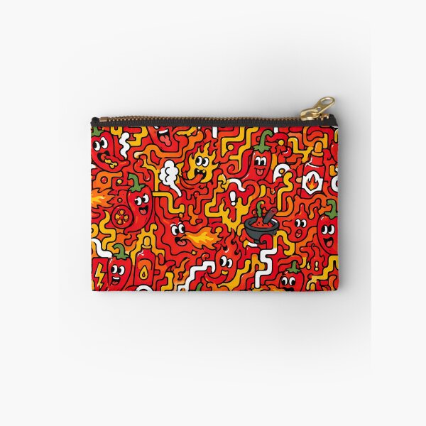 Item preview, Spicy Hot Pepper Labyrinth (Chili Lovers x Doodle) designed and sold by Thai Vibe Studio.
